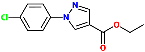 (image for) MC095519 Ethyl 1-(4-chlorophenyl)-1H-pyrazole-4-carboxylate